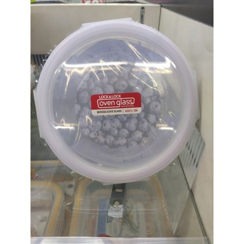 Hộp Thủy Tinh Chịu Nhiệt Lock&lock OvenGlass Hình Tròn 950ml - An Toàn, Tiện Lợi, Đẹp Mắt Cho Bảo Quản Thực Phẩm
