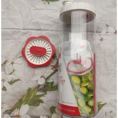 Combo 2 Hộp Muối Dưa Cà LocknLock - Chất Liệu Nhựa An Toàn, Dung Tích 1.3L & 2.1L, Thiết Kế Chống Thẩm Thấu, Dùng Ngâm Hoa Quả