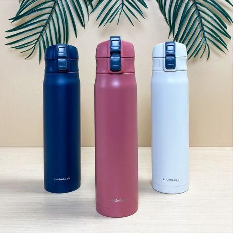 Bình Giữ Nhiệt Lock&Lock LHC6150 480ML Thép Không Gỉ - Nhiều Màu, Sang Trọng, Giữ Nóng Lạnh Ổn Định, Dùng Văn Phòng, Du Lịch