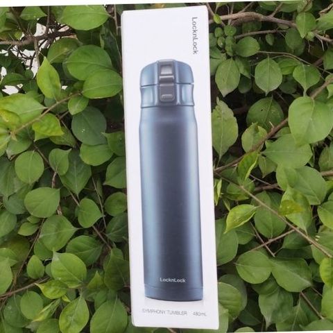 Bình Giữ Nhiệt Lock&Lock LHC6150 480ML Thép Không Gỉ - Nhiều Màu, Sang Trọng, Giữ Nóng Lạnh Ổn Định, Dùng Văn Phòng, Du Lịch