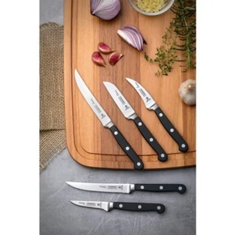 Dao Gọt Hoa Quả Tramontina Century 8cm - Lưỡi Thép Không Gỉ Rèn Nguyên Khối, Tay Cầm Chắc Chắn, Sản Xuất Tại Brazil