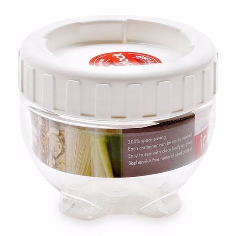 Hộp Bảo Quản Thực Phẩm Nhựa PET LocknLock INL201W 150Ml - Nắp Vặn Chắc Chắn, An Toàn Cho Thực Phẩm Tươi Sống và Gia Vị