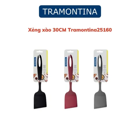 Bộ Dụng Cụ Muôi Vá Nấu Ăn Tramontina Nhựa Chịu Nhiệt Cao Cấp - Hàng Nhập Khẩu Brazil, Tiện Dụng Cho Bếp Nhà