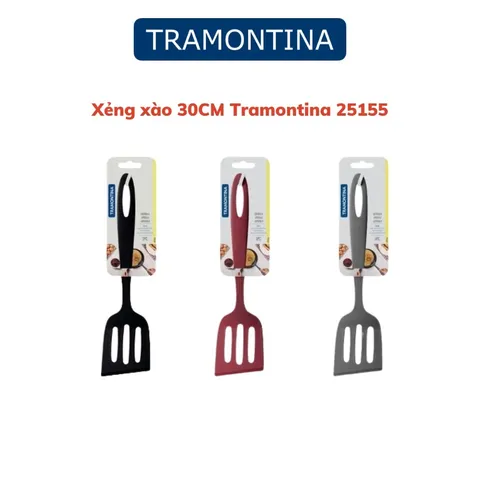 Bộ Dụng Cụ Muôi Vá Nấu Ăn Tramontina Nhựa Chịu Nhiệt Cao Cấp - Hàng Nhập Khẩu Brazil, Tiện Dụng Cho Bếp Nhà
