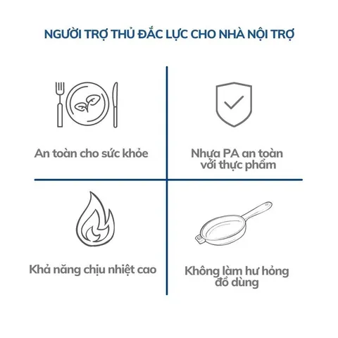Thìa Lỗ Vớt Đồ Ăn Tramontina 30cm Nhựa PA Chịu Nhiệt An Toàn - Dụng Cụ Nhà Bếp Cao Cấp Nhập Khẩu Từ Brazil
