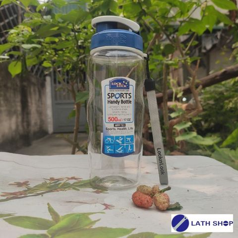 Bình Nước Thể Thao LocknLock HPP721 500ml - Chất Liệu Nhựa Bền, Thiết Kế Gọn Nhẹ, An Toàn Cho Sức Khỏe, Tiện Lợi Để Đi Du Lịch và Tập Thể Dục