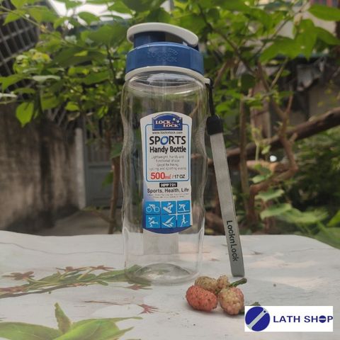 Bình Nước Thể Thao LocknLock HPP721 500ml - Chất Liệu Nhựa Bền, Thiết Kế Gọn Nhẹ, An Toàn Cho Sức Khỏe, Tiện Lợi Để Đi Du Lịch và Tập Thể Dục