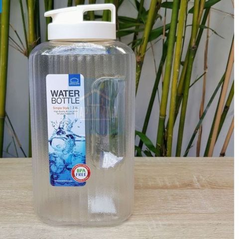 Bình Nước Aqua Lock&Lock 2.6L HAP739 - Nắp Trắng/Xanh, Chất Liệu An Toàn, Hàng Chính Hãng, Dễ Cầm Nắm, Dụng Cụ Gia Dụng Tiện Lợi