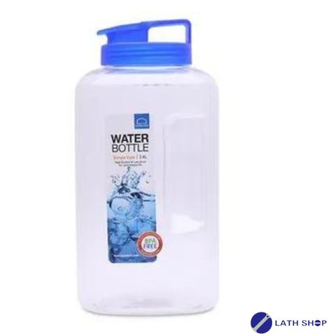 Bình Nước Aqua Lock&Lock 2.6L HAP739 - Nắp Trắng/Xanh, Chất Liệu An Toàn, Hàng Chính Hãng, Dễ Cầm Nắm, Dụng Cụ Gia Dụng Tiện Lợi