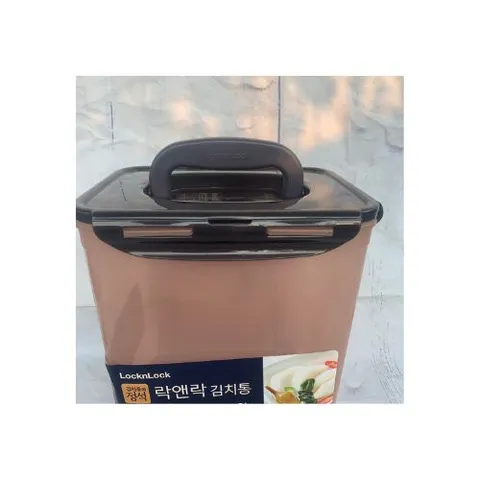 Hộp Nhựa Muối Kim Chi Lock&Lock Dáng Cao Chất Liệu PP, Có Gioăng Silicon Kín Hơi, Có Tay Xách -5L