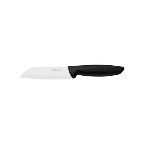 Dao Nhà Bếp Tramontina Plenus 13cm - Lưỡi Thép Không Gỉ Siêu Sắc Bén, Cán Nhựa Bền Chắc, Nhập Khẩu Brazil