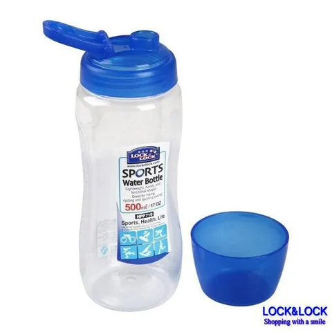 Bình Nước Thể Thao Lock&Lock 500ml/700ml - Nhựa An Toàn, Thiết Kế Hiện Đại, Dễ Dàng Sử Dụng Khi Đi Học, Dã Ngoại