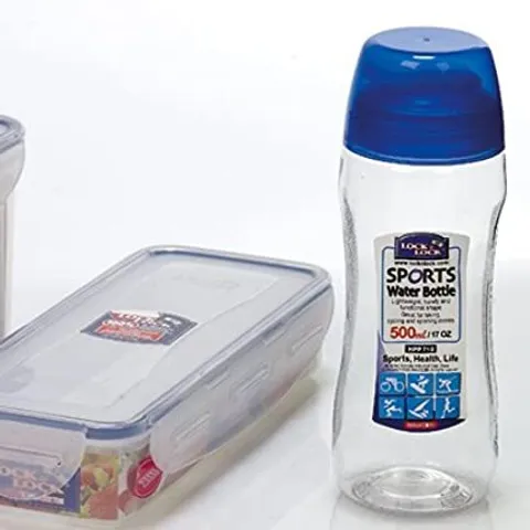 Bình Nước Thể Thao Lock&Lock 500ml/700ml - Nhựa An Toàn, Thiết Kế Hiện Đại, Dễ Dàng Sử Dụng Khi Đi Học, Dã Ngoại