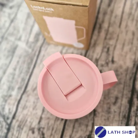 Ca Giữ Nhiệt Lock&Lock Metro Mug Có Tay Cầm 475ml (16 oz) - Thiết Kế Thép Không Gỉ, Màu Hồng, Hàng Chính Hãng