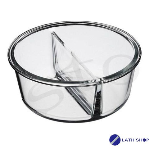 Hộp Thủy Tinh Chịu Nhiệt 2 Ngăn LocknLock LLG861D 900ml - Đựng Thực Phẩm An Toàn Trong Lò Vi Sóng, Quà Tặng Ý Nghĩa