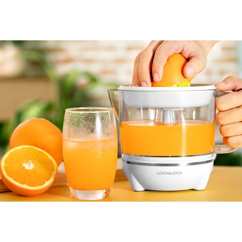 Máy Vắt Cam LocknLock EJJ236 EJJ231 700ml Đen Trắng - Thiết Kế Sang Trọng, Dễ Sử Dụng, Bảo Hành Chính Hãng