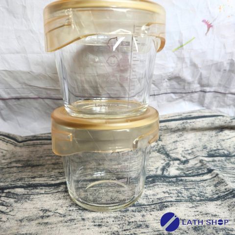 Bộ Hộp Thủy Tinh Đựng Đồ Ăn Dặm LocknLock Chịu Nhiệt 400°C - Hộp Chia Dung Tích 280ml An Toàn Cho Trẻ Nhỏ
