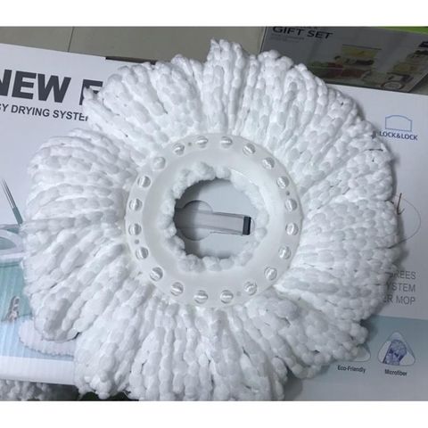 Bông Lau Thay Thế LocknLock MOP-L003 ETM478 - Khả Năng Thấm Nước Cao, Dùng Cho Chổi Lau Nhà, Bông Lau Chính Hãng Hàn Quốc