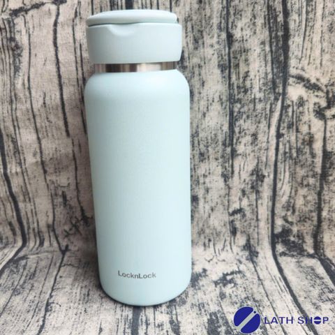 Bình Giữ Nhiệt Inox 304 LocknLock Sling Ring 650ml Có Quai Xách - Giữ Nóng 15 Giờ và Lạnh 20 Giờ - Hàng Chính Hãng