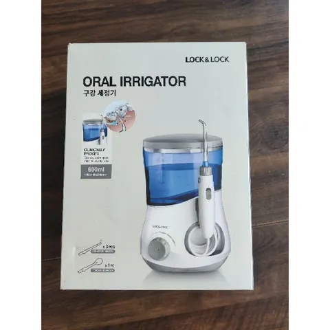 Máy Tăm Nước Có Dây Lock&Lock Oral Irrigator ENR111BLU - Bảo Hành Chính Hãng