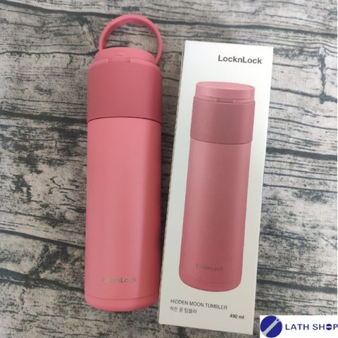 Bình Giữ Nhiệt Lock&Lock Hidden Moon LHC3275 490ml - 3 Màu Thanh Lịch, Thân Bằng Thép Không Gỉ, Tiện Dụng Khi Đi Ra Ngoài