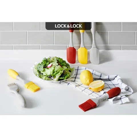 Cây Cọ Quét Bằng Silicone Lock&Lock LOL126 - Dụng Cụ Quét Bơ, Trứng, Dầu An Toàn Cho Người Làm Bánh