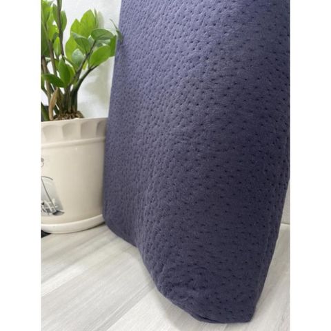 Vỏ Gối Lock&Lock HLW111 - Thay Thế Đệm Ngủ Memory Foam, Chất Liệu Mềm Mại, Dễ Dàng Giặt Rửa - Màu Xám Đậm
