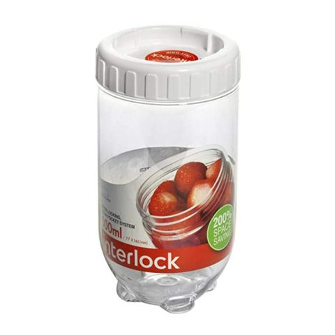 Hộp Bảo Quản Lock&Lock Interlock INL203W 500Ml - Nhựa PET An Toàn, Chịu Nhiệt, Thiết Kế Sang Trọng, Lưu Trữ Thực Phẩm Tươi Ngon