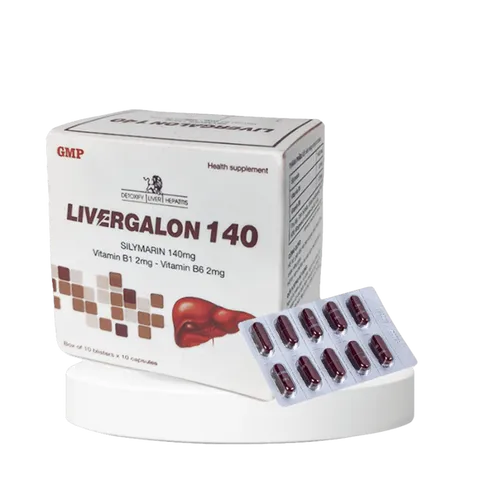 Viên Uống Livergalon 140 - Hỗ Trợ Giải Độc Gan, Tăng Cường Chức Năng Gan, Bảo Vệ Gan Hiệu Quả - 100 Viên Mediphar USA
