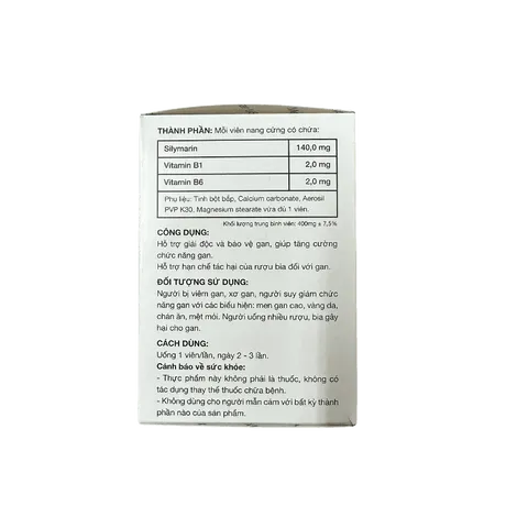 Viên Uống Livergalon 140 - Hỗ Trợ Giải Độc Gan, Tăng Cường Chức Năng Gan, Bảo Vệ Gan Hiệu Quả - 100 Viên Mediphar USA