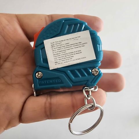 Thước kéo thép nền vàng 2mx13mm total TMT126321