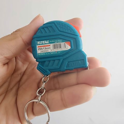 Thước kéo thép nền vàng 2mx13mm total TMT126321