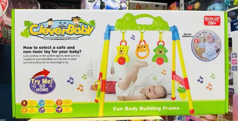 Đồ Chơi Kệ Chữ A Có Xúc Xắc Phát Âm Thanh Cho Bé 626 - Đèn Nháy & 20 Bài Nhạc Hấp Dẫn, Phát Triển Kỹ Năng Vận Động & Sáng Tạo
