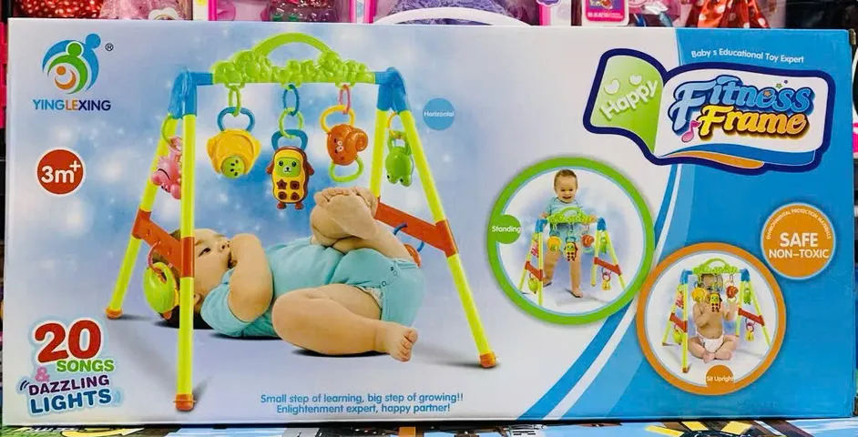 Đồ Chơi Kệ Chữ A Có Xúc Xắc Phát Âm Thanh Cho Bé 626 - Đèn Nháy & 20 Bài Nhạc Hấp Dẫn, Phát Triển Kỹ Năng Vận Động & Sáng Tạo