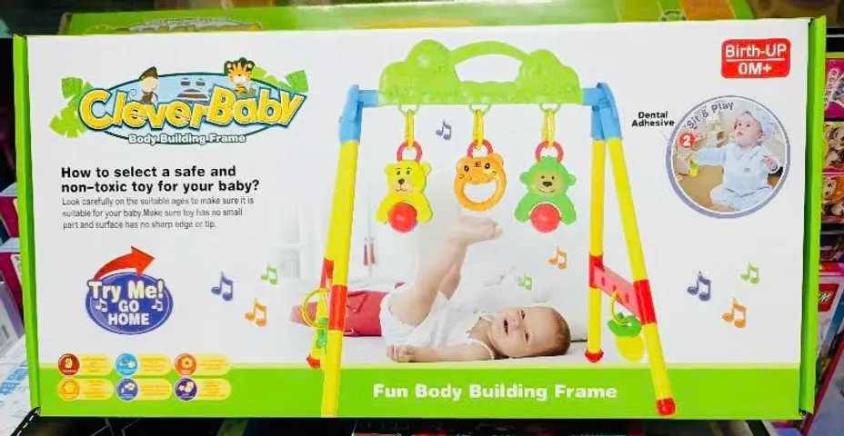 Đồ Chơi Kệ Chữ A Có Xúc Xắc Phát Âm Thanh Cho Bé 626 - Đèn Nháy & 20 Bài Nhạc Hấp Dẫn, Phát Triển Kỹ Năng Vận Động & Sáng Tạo