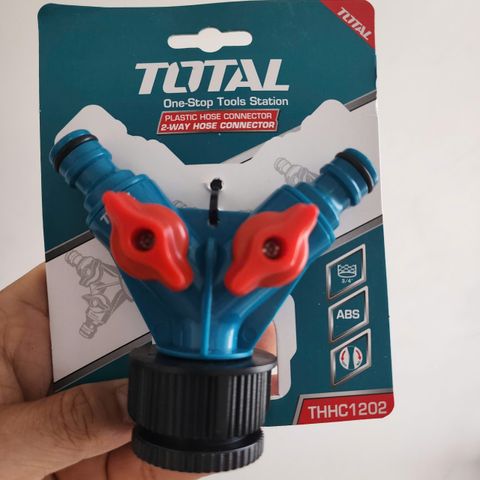 Đầu Nối Ống Nước 2 Đầu Total THHC1202 - Kết Nối Nhanh, Bền Bỉ Chống Rò Rỉ Cho Hệ Thống Tưới Tiêu Chuẩn