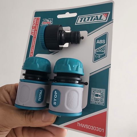 Bộ Khớp Nối 3 Chi Tiết Total THWS030301 cho Máy Xịt Rửa - Chất lượng cao, Kiểm Soát Rò Rỉ Nước, Dụng Cụ Cầm Tay Bền Bỉ