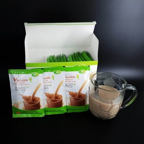 Bột Dinh Dưỡng Vhealth Socola - Hỗ Trợ Giảm Cân Tự Nhiên, Nguồn Dinh Dưỡng Cao Cấp, Hộp 20 Gói, Thực Phẩm Lành Mạnh