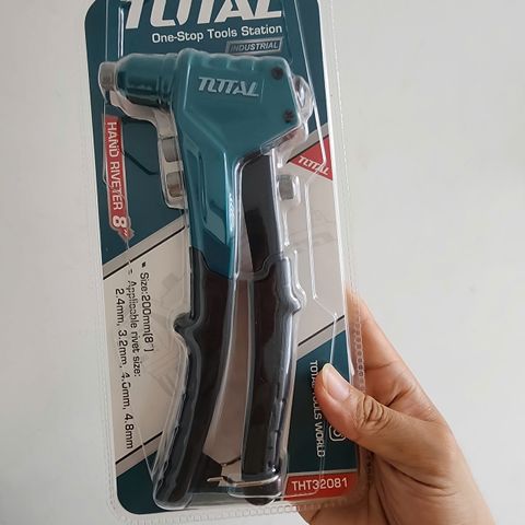 Kìm Rút Rivet 8 Inch Total THT32081 - Dụng Cụ Cầm Tay Chất Lượng Cao, Thao Tác Dễ Dàng Cho Đinh Tán Thép Và Nhôm