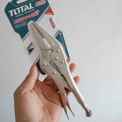 Kìm Bấm Chết Mũi Dài 9 Inch Total THT19902 - Dụng Cụ Cầm Tay Chắc Chắn Cho Thợ Cơ Khí, Hàn, Sửa Chữa