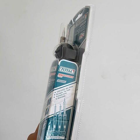 Mỏ Hàn Chì 60W Total TET1606 - Công Cụ Hàn Điện Tử Chất Lượng Cao, Nhiệt Độ Ổn Định, Dành Cho DIY và Sửa Chữa Linh Kiện