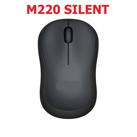 Chuột Không Dây M220 Silent - Kết Nối 2.4 GHz, Giảm Tiếng Ồn 90%, Phạm Vi 10 Mét - Phụ Kiện Máy Tính Giá Rẻ