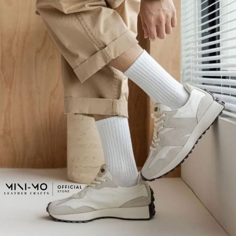 Tất vớ cổ cao trơn Unisex MINI-MO 100% Cotton êm ái dày dặn thoáng khí, ấm áp mùa đông. TVCC-01