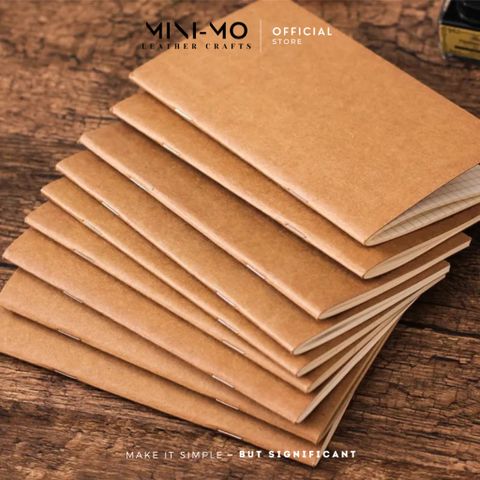 Ruột sổ tay MINI-MO, định lượng 100gsm-32 tờ, refillable cho sổ Midori Journals - RFM-01