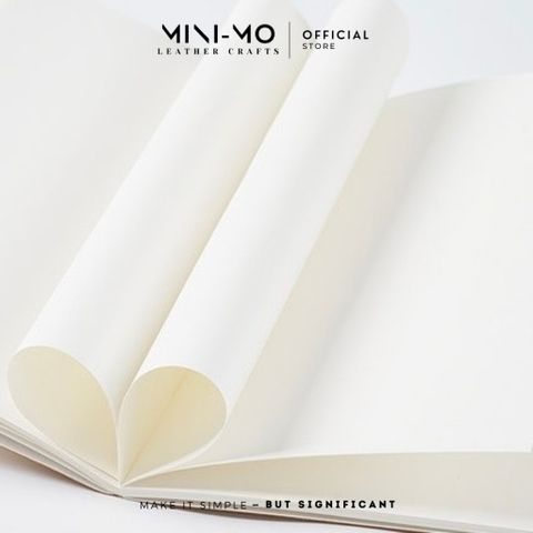 Ruột sổ tay MINI-MO, định lượng 100gsm-32 tờ, refillable cho sổ Midori Journals - RFM-01