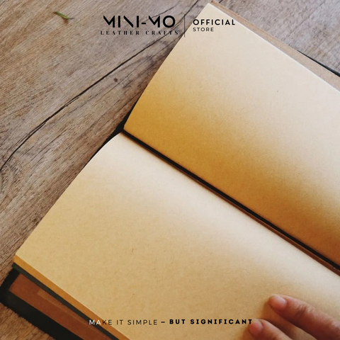 Ruột sổ tay MINI-MO, định lượng 100gsm-32 tờ, refillable cho sổ Midori Journals - RFM-01