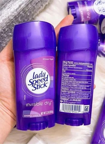 Lăn khử mùi sáp Lady Speed Stick 65gr - Kiểm soát mùi hiệu quả, hương thơm nhẹ nhàng, phù hợp với mọi loại da.
