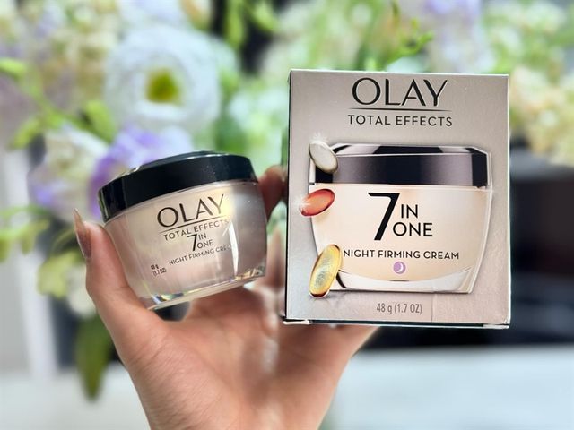 Kem Dưỡng Olay Total Effects Anti-Aging Night Firming Cream 48G