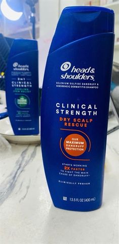 Dầu Gội Head & Shoulders Dry Scalp Rescue (Màu Cam) - Giải Pháp Cho Da Đầu Khô Ngứa, Cung Cấp Độ Ẩm Hiệu Quả, Hương Thơm Dễ Chịu