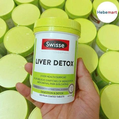 Viên Uống Bổ Gan Và Thải Độc Gan Swisse Ultiboost Liver Detox 200 Viên 